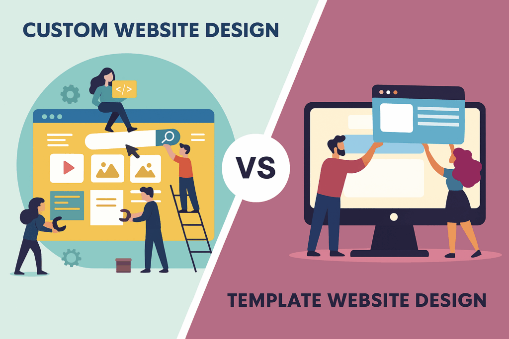 Should Startups Use Templates or Custom Web Development?
